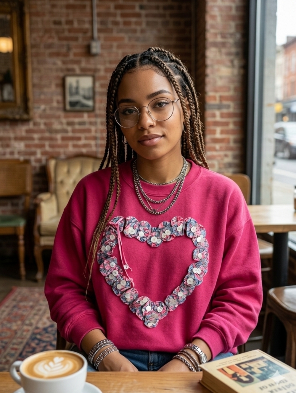 VTG Granny Heart Sweatshirt ❤️